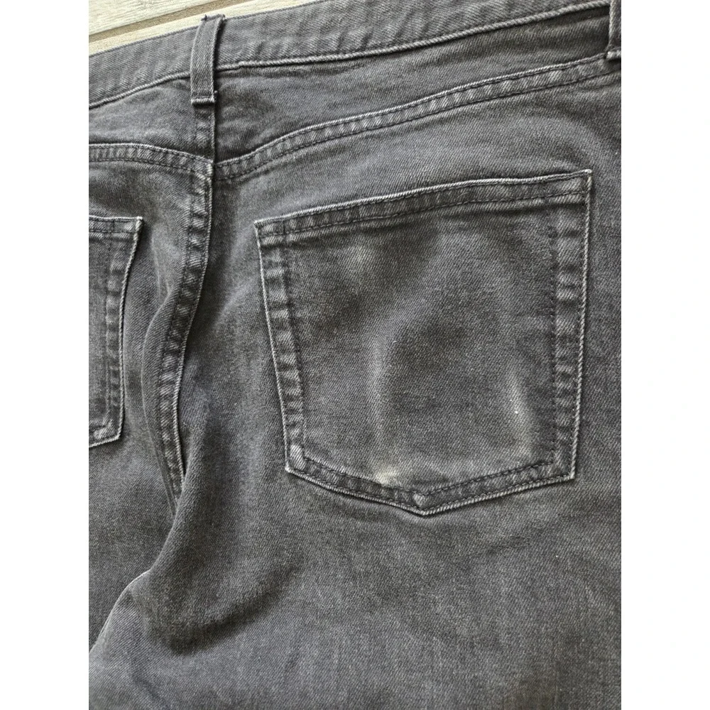 Saint Laurent Paris D14 Black Slim-fit Low-waist Mens Jeans Denim Italy 34×32